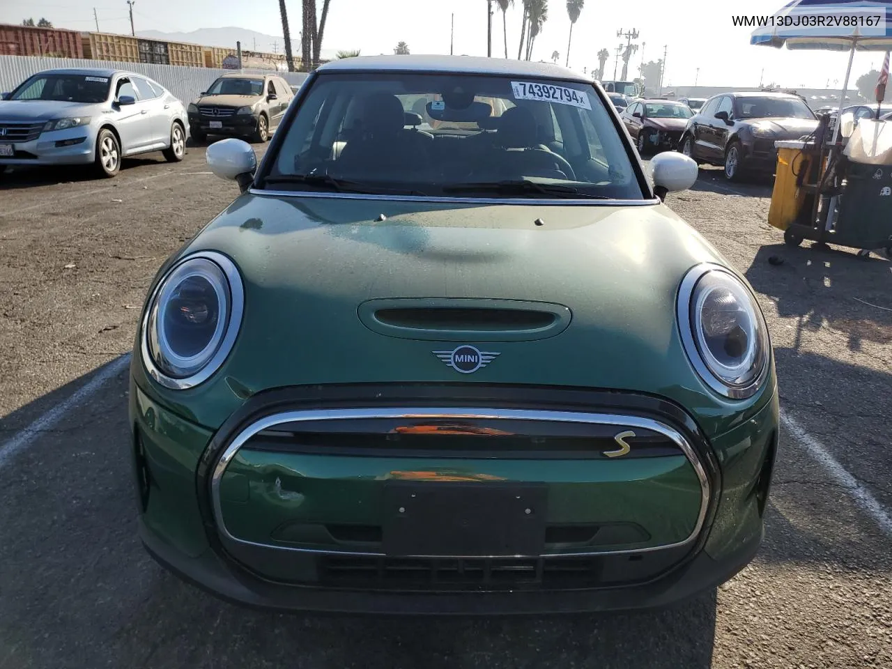 2024 Mini Cooper Se VIN: WMW13DJ03R2V88167 Lot: 74392794