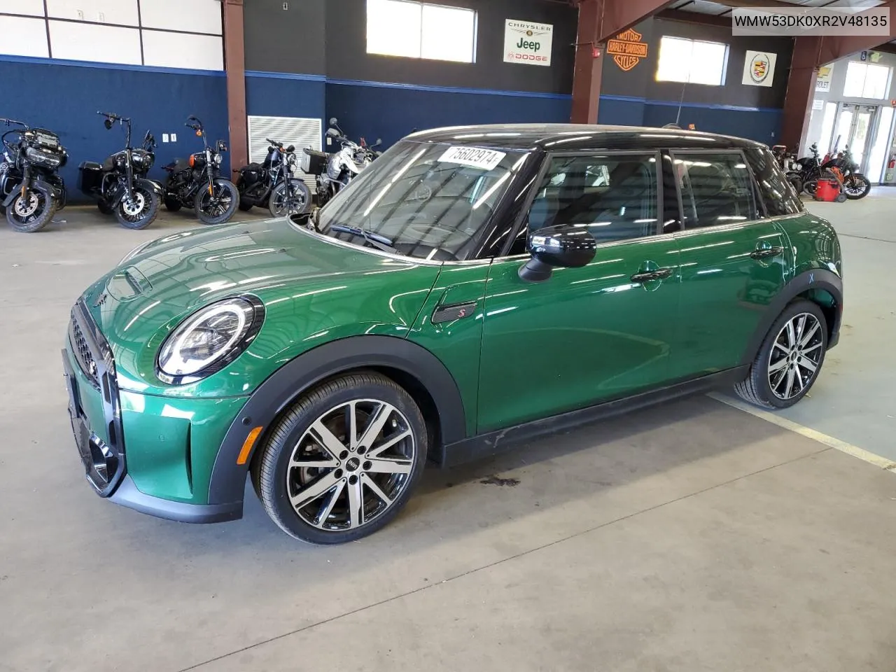 2024 Mini Cooper S VIN: WMW53DK0XR2V48135 Lot: 75602974