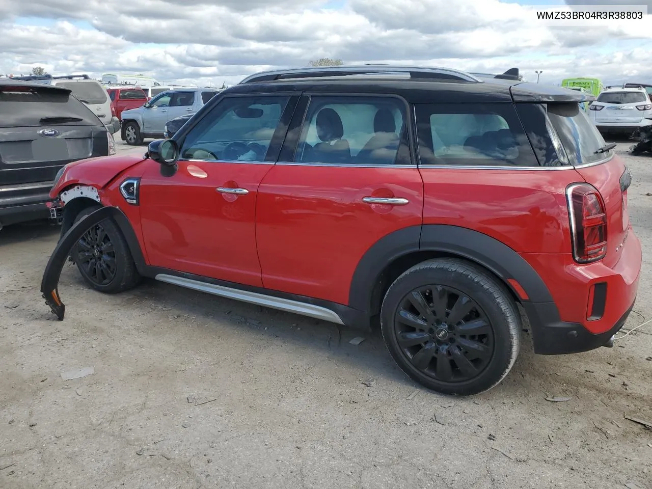 2024 Mini Cooper S Countryman VIN: WMZ53BR04R3R38803 Lot: 76070924