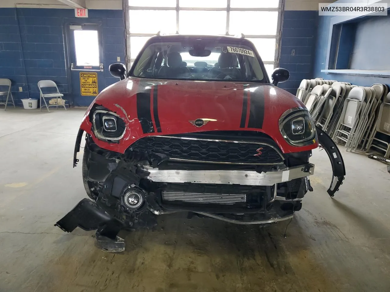 2024 Mini Cooper S Countryman VIN: WMZ53BR04R3R38803 Lot: 76070924