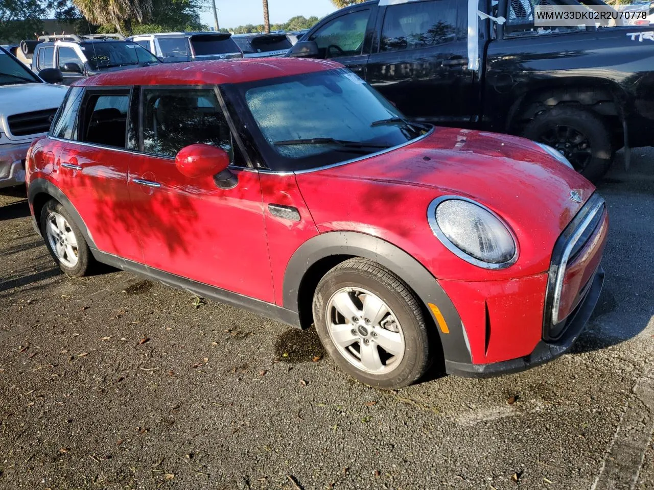 2024 Mini Cooper VIN: WMW33DK02R2U70778 Lot: 76207134