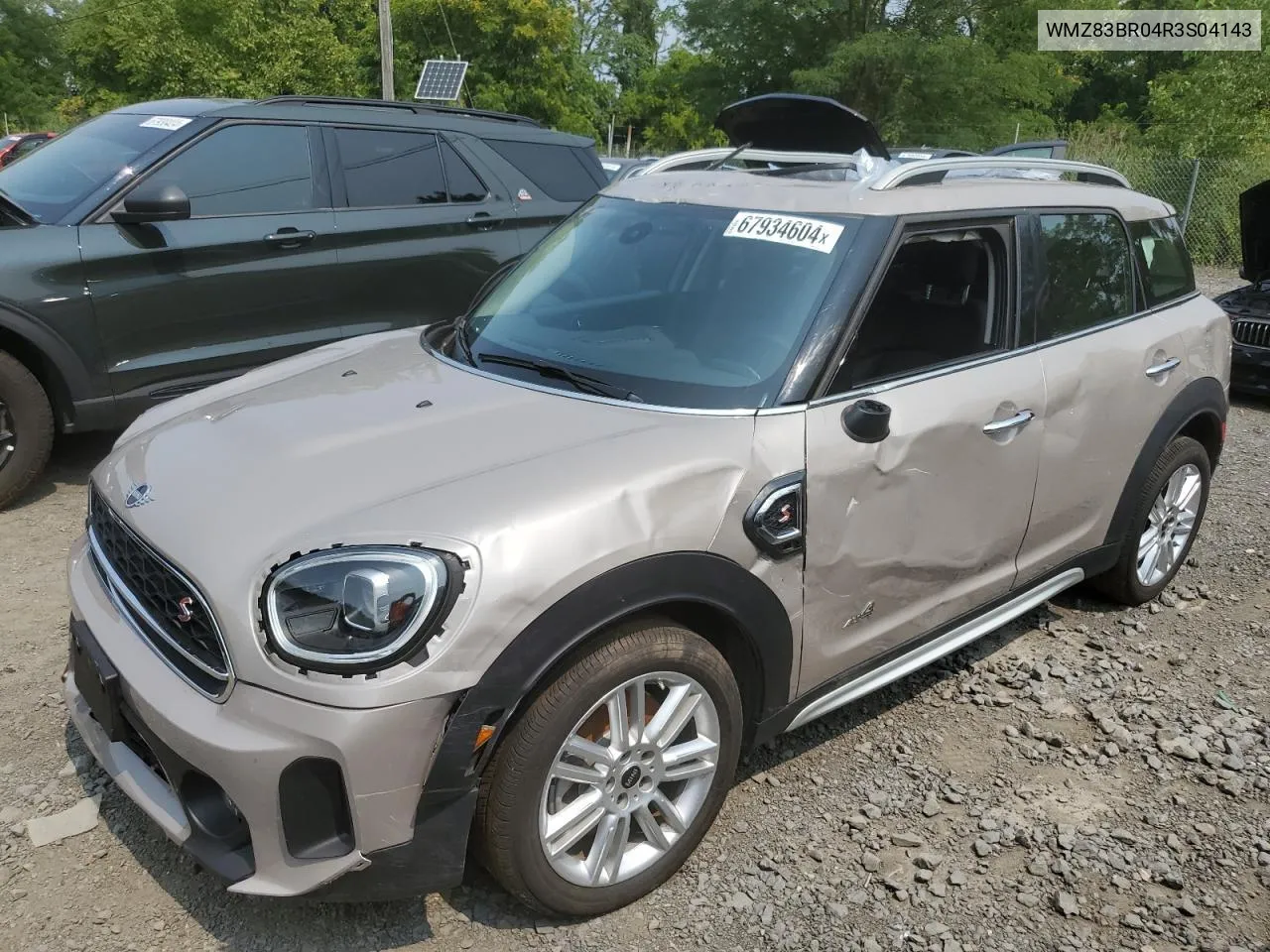 2024 Mini Cooper S Countryman All4 VIN: WMZ83BR04R3S04143 Lot: 78412504