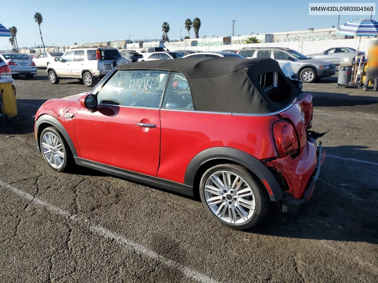 2024 Mini Cooper S VIN: WMW43DL09R3S04560 Lot: 78483604