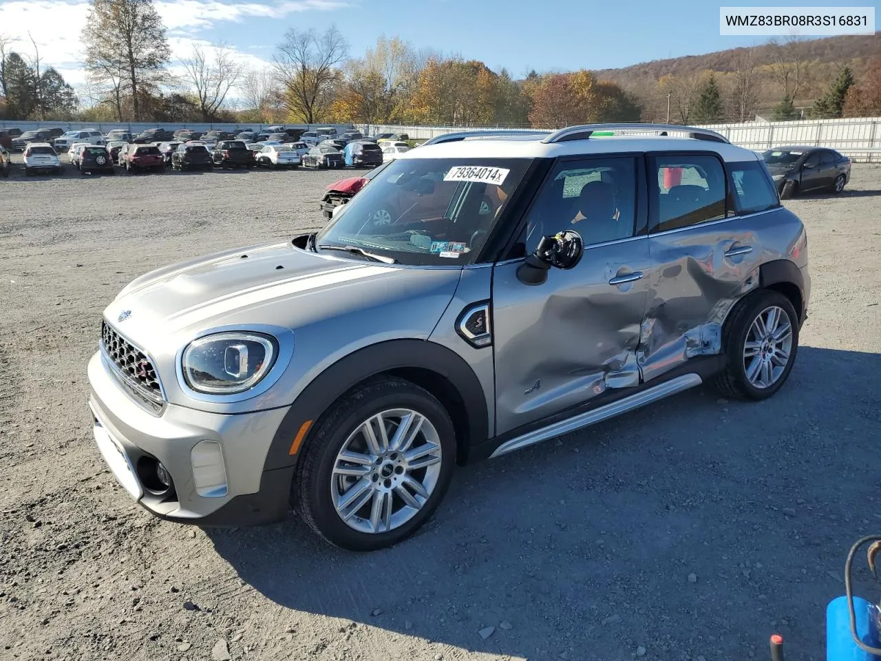 2024 Mini Cooper S Countryman All4 VIN: WMZ83BR08R3S16831 Lot: 79364014