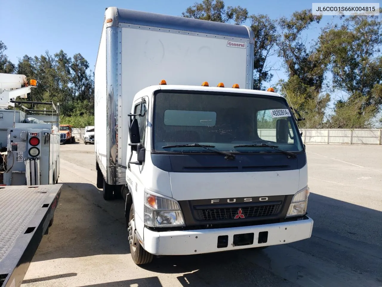 2006 Mitsubishi Fuso Truck Of America Inc Fe 85D VIN: JL6CCG1S66K004815 Lot: 49283914