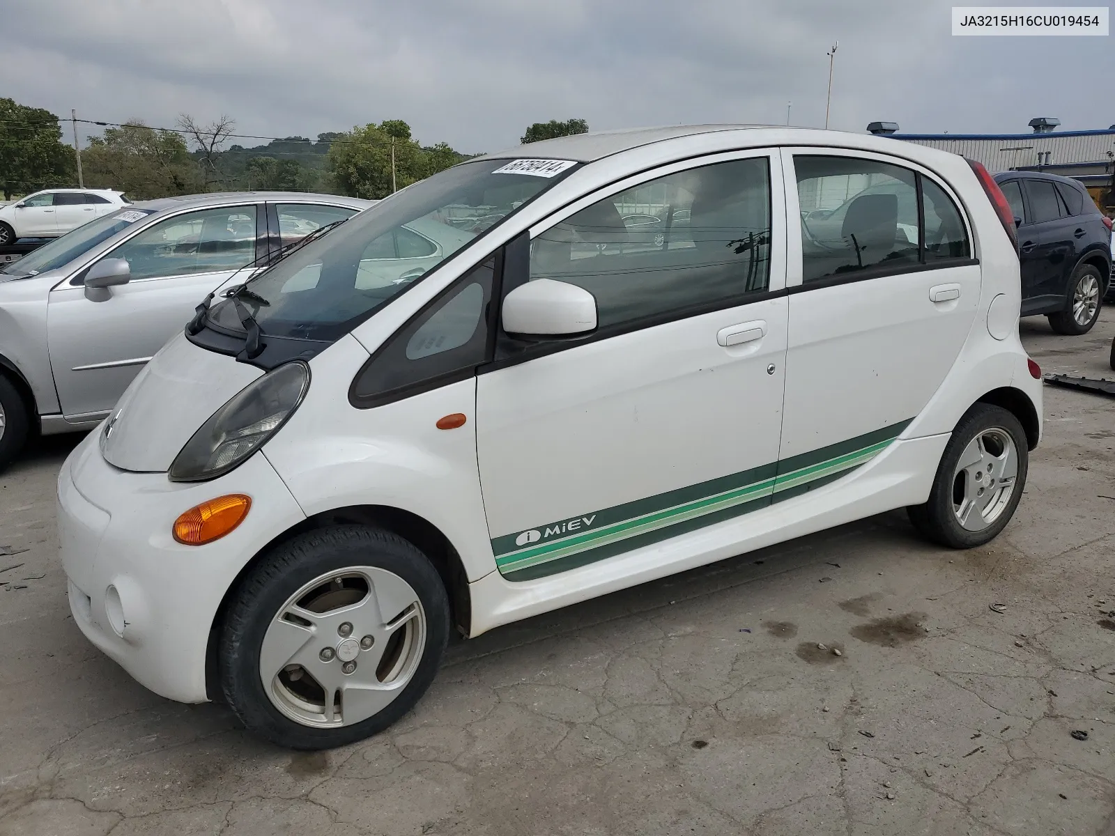 2012 Mitsubishi I Miev Es VIN: JA3215H16CU019454 Lot: 66750414