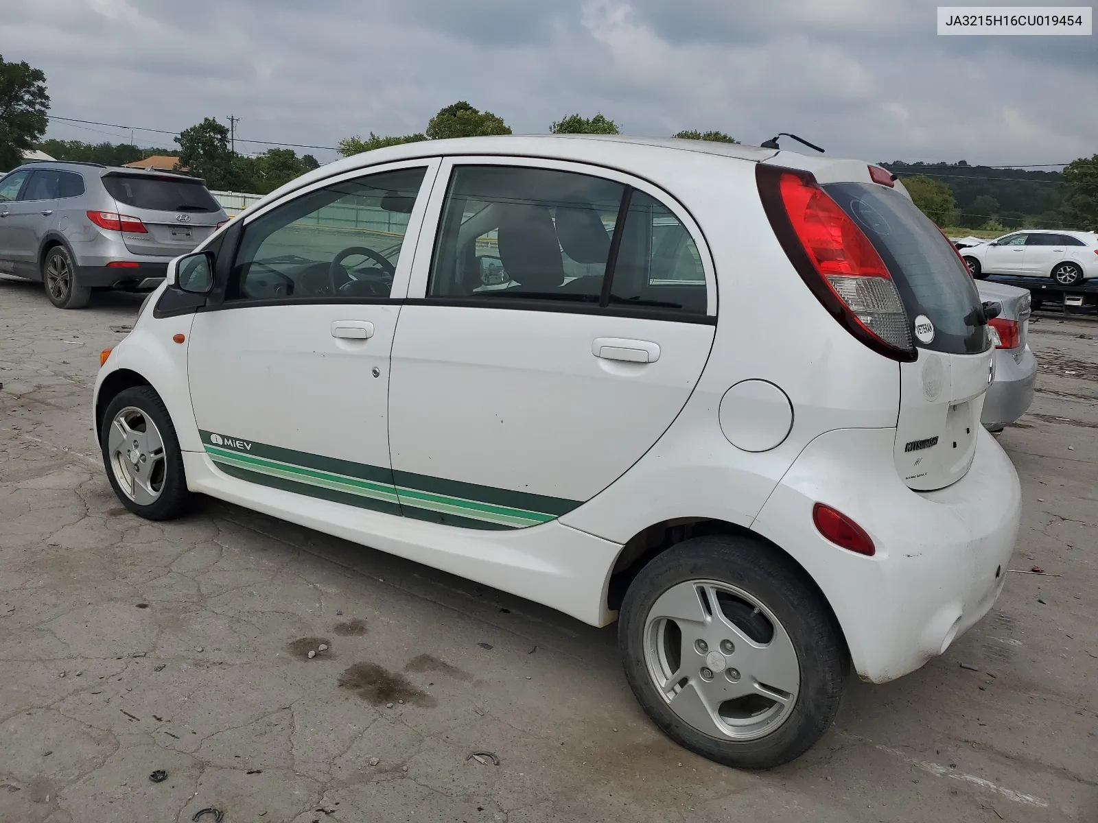 2012 Mitsubishi I Miev Es VIN: JA3215H16CU019454 Lot: 66750414