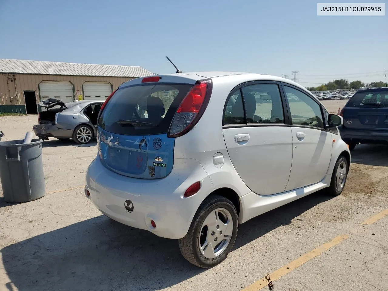 2012 Mitsubishi I Miev Es VIN: JA3215H11CU029955 Lot: 72077174