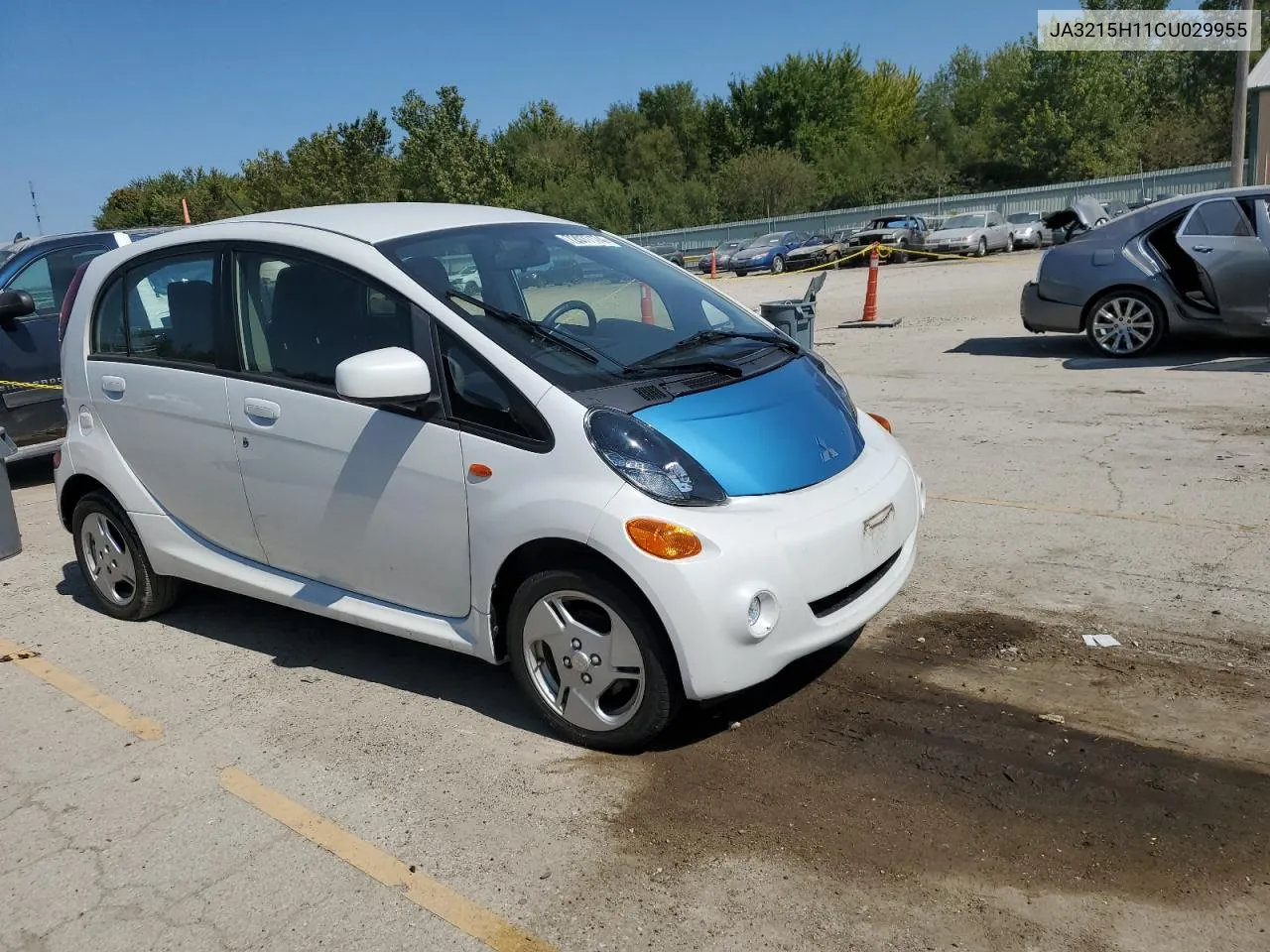 2012 Mitsubishi I Miev Es VIN: JA3215H11CU029955 Lot: 72077174