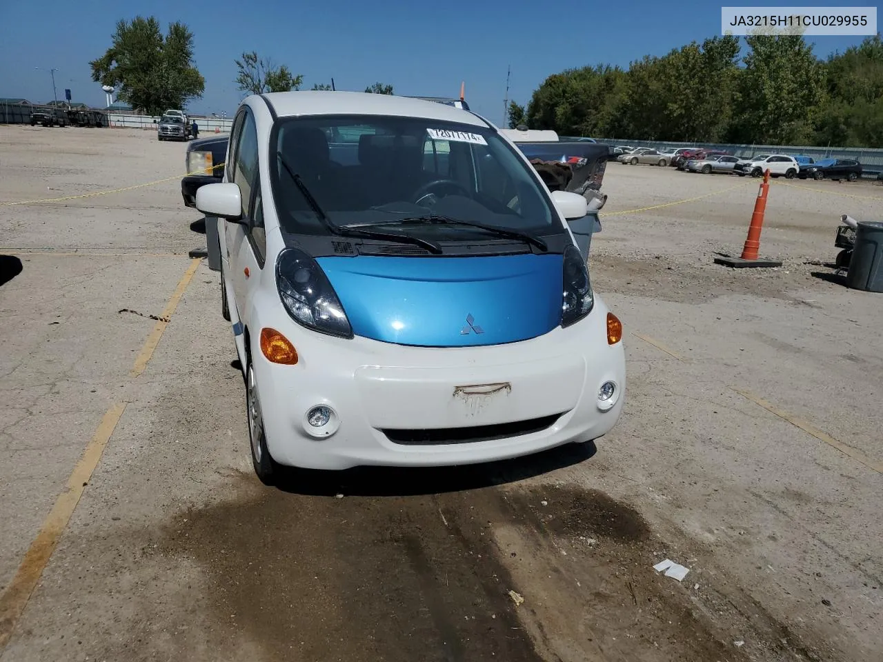 2012 Mitsubishi I Miev Es VIN: JA3215H11CU029955 Lot: 72077174