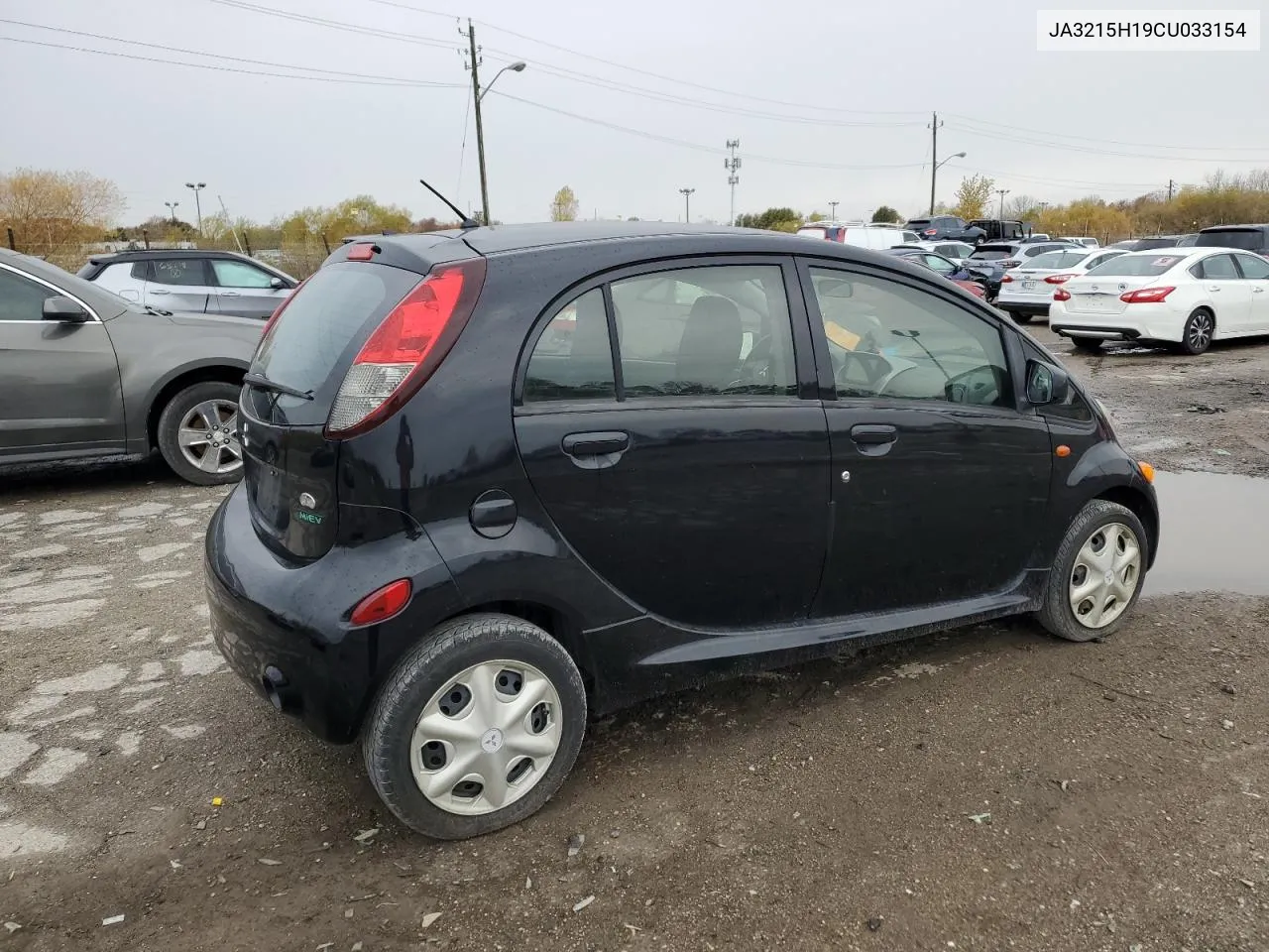 2012 Mitsubishi I Miev Es VIN: JA3215H19CU033154 Lot: 78748544