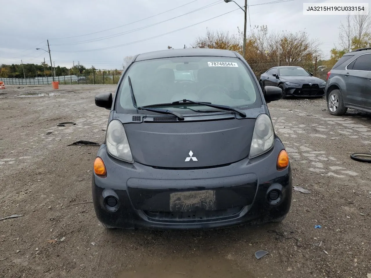 2012 Mitsubishi I Miev Es VIN: JA3215H19CU033154 Lot: 78748544