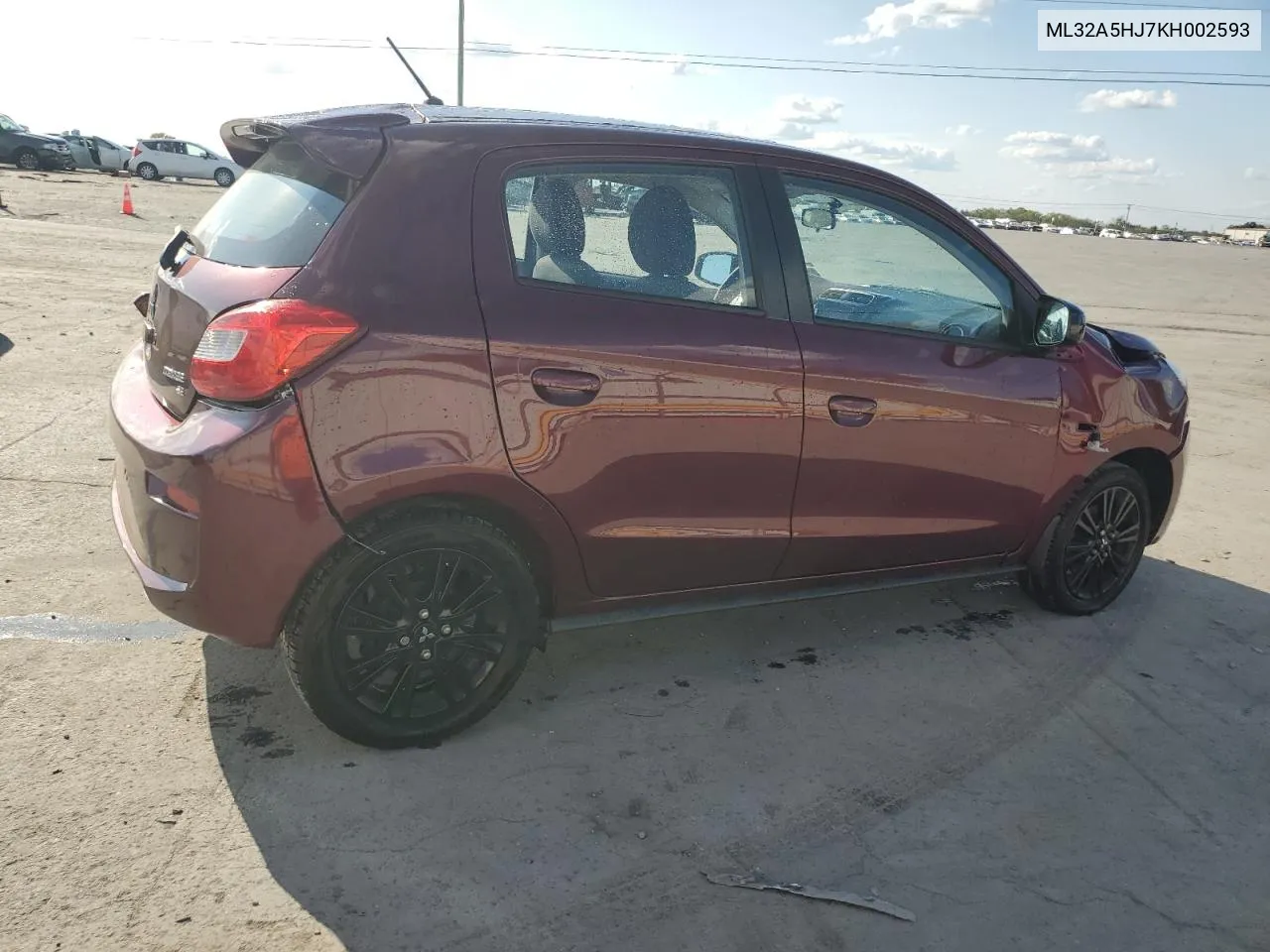 ML32A5HJ7KH002593 2019 Mitsubishi Mirage Le