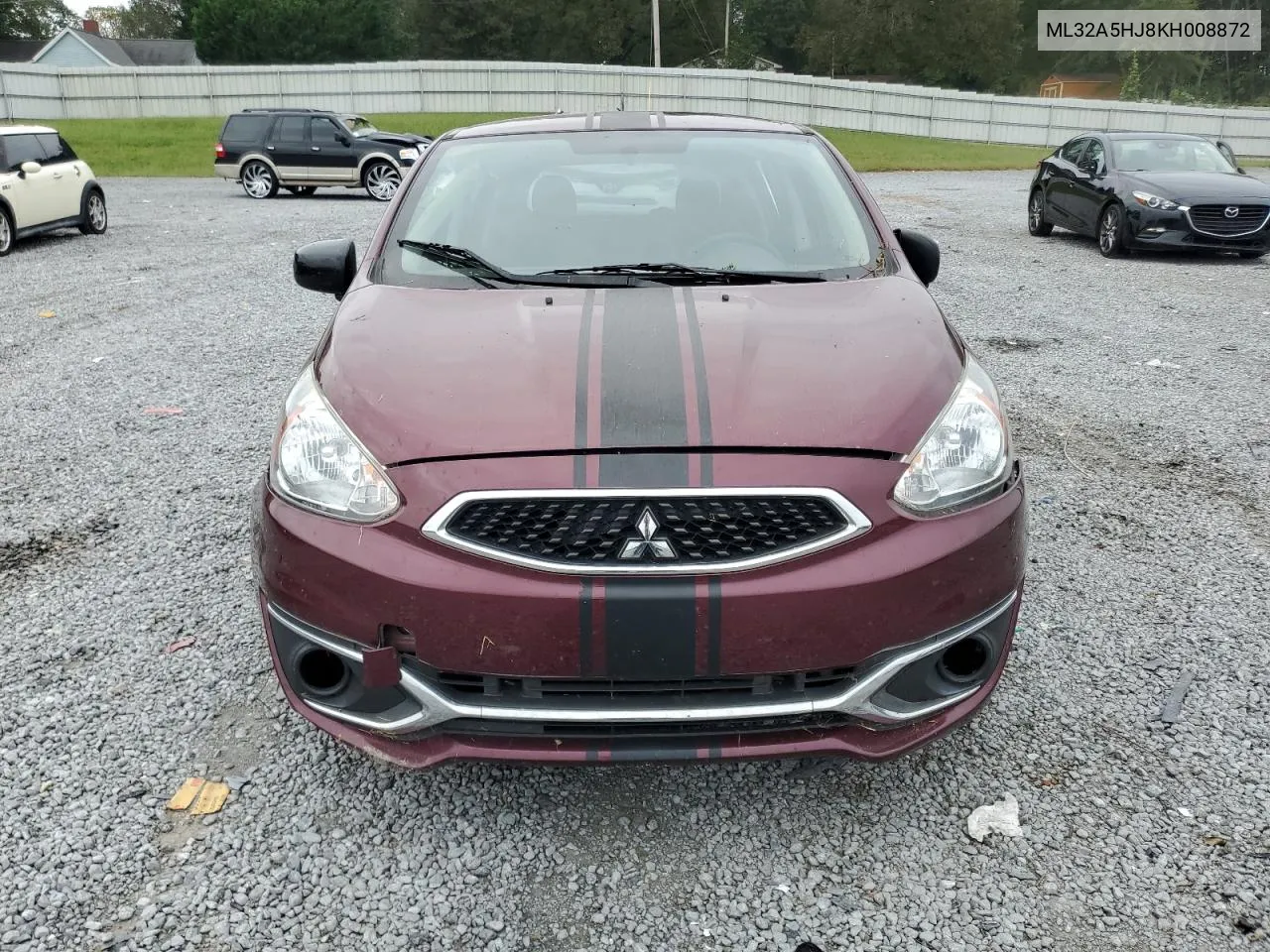 2019 Mitsubishi Mirage Le VIN: ML32A5HJ8KH008872 Lot: 73958154