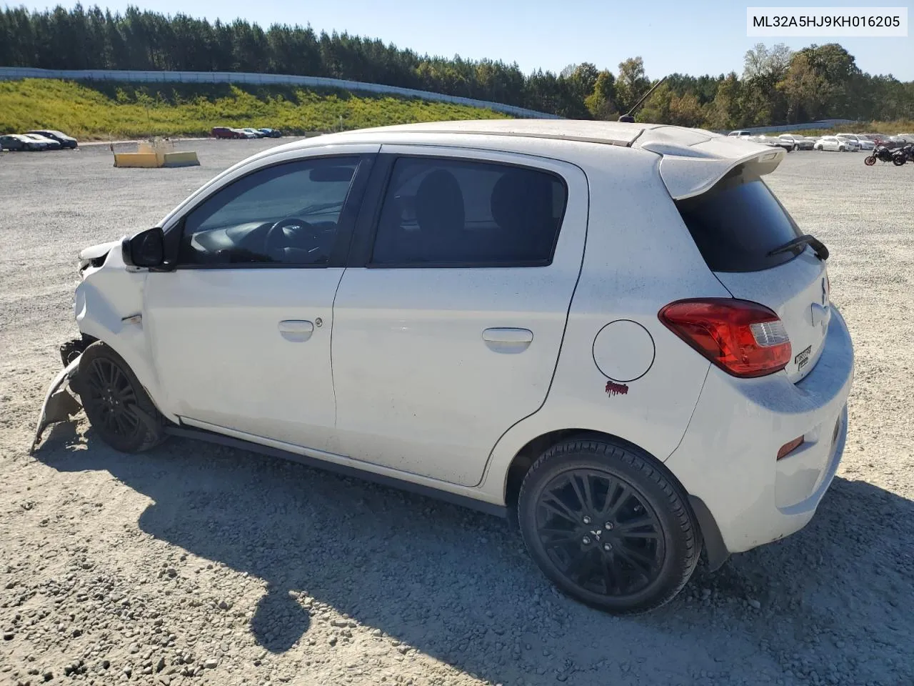 ML32A5HJ9KH016205 2019 Mitsubishi Mirage Le