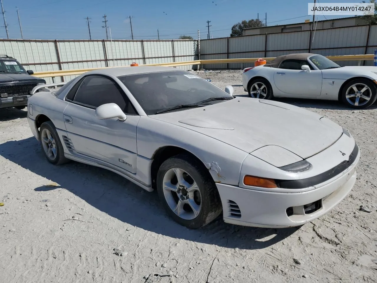 1991 Mitsubishi 3000 Gt Sl VIN: JA3XD64B4MY014247 Lot: 76901044