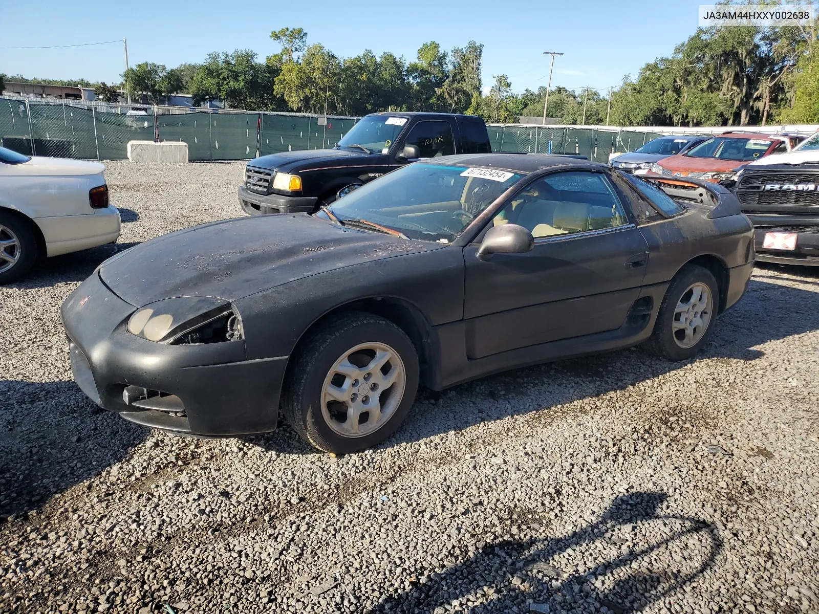 1999 Mitsubishi 3000 Gt VIN: JA3AM44HXXY002638 Lot: 67132454