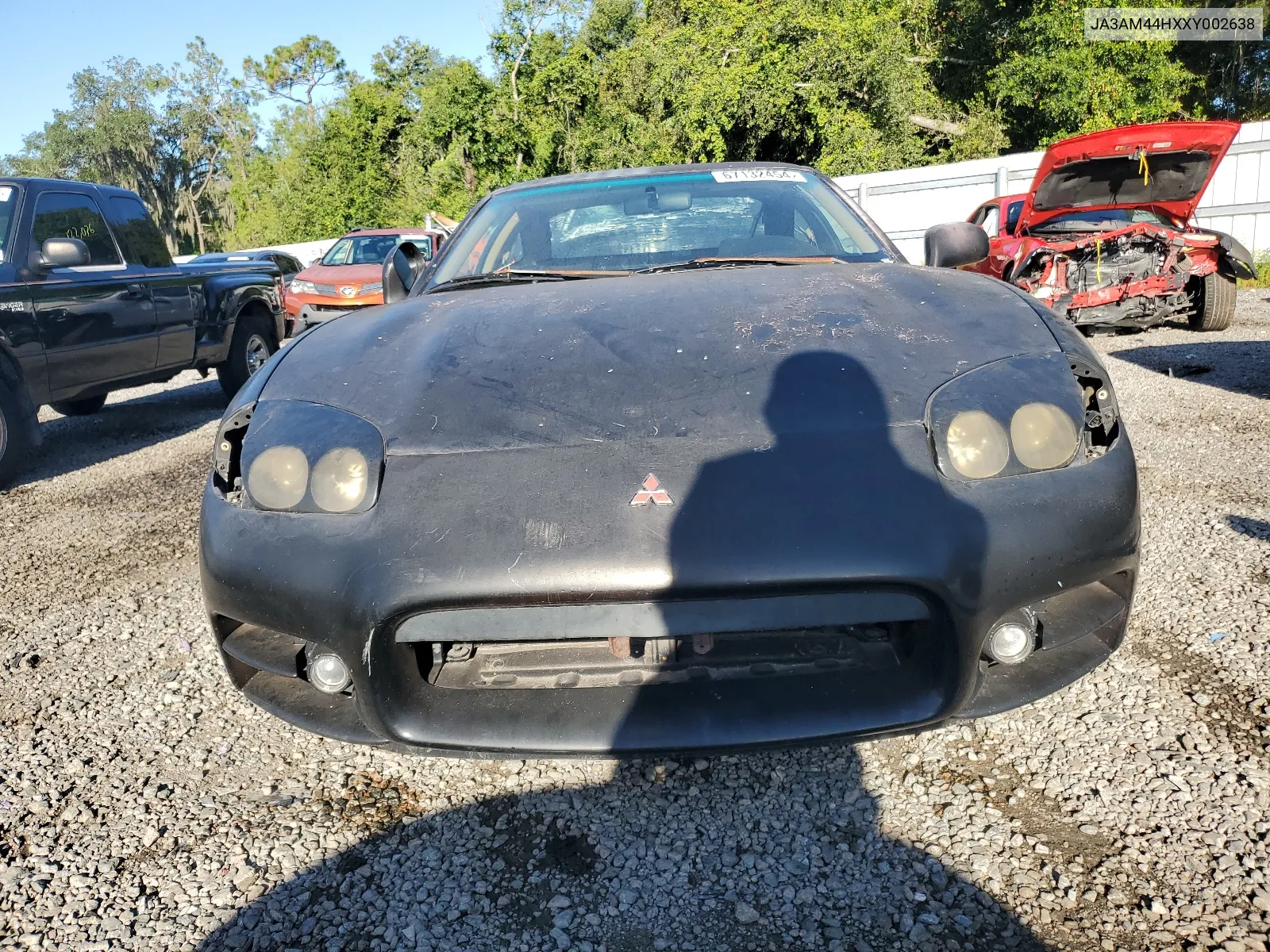 1999 Mitsubishi 3000 Gt VIN: JA3AM44HXXY002638 Lot: 67132454