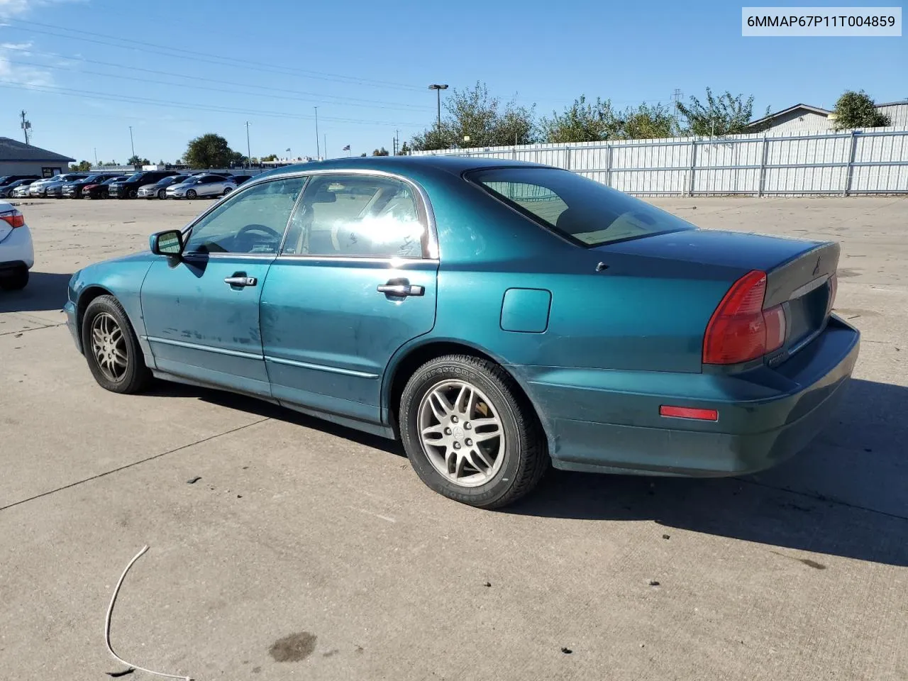 2001 Mitsubishi Diamante Ls VIN: 6MMAP67P11T004859 Lot: 78678394