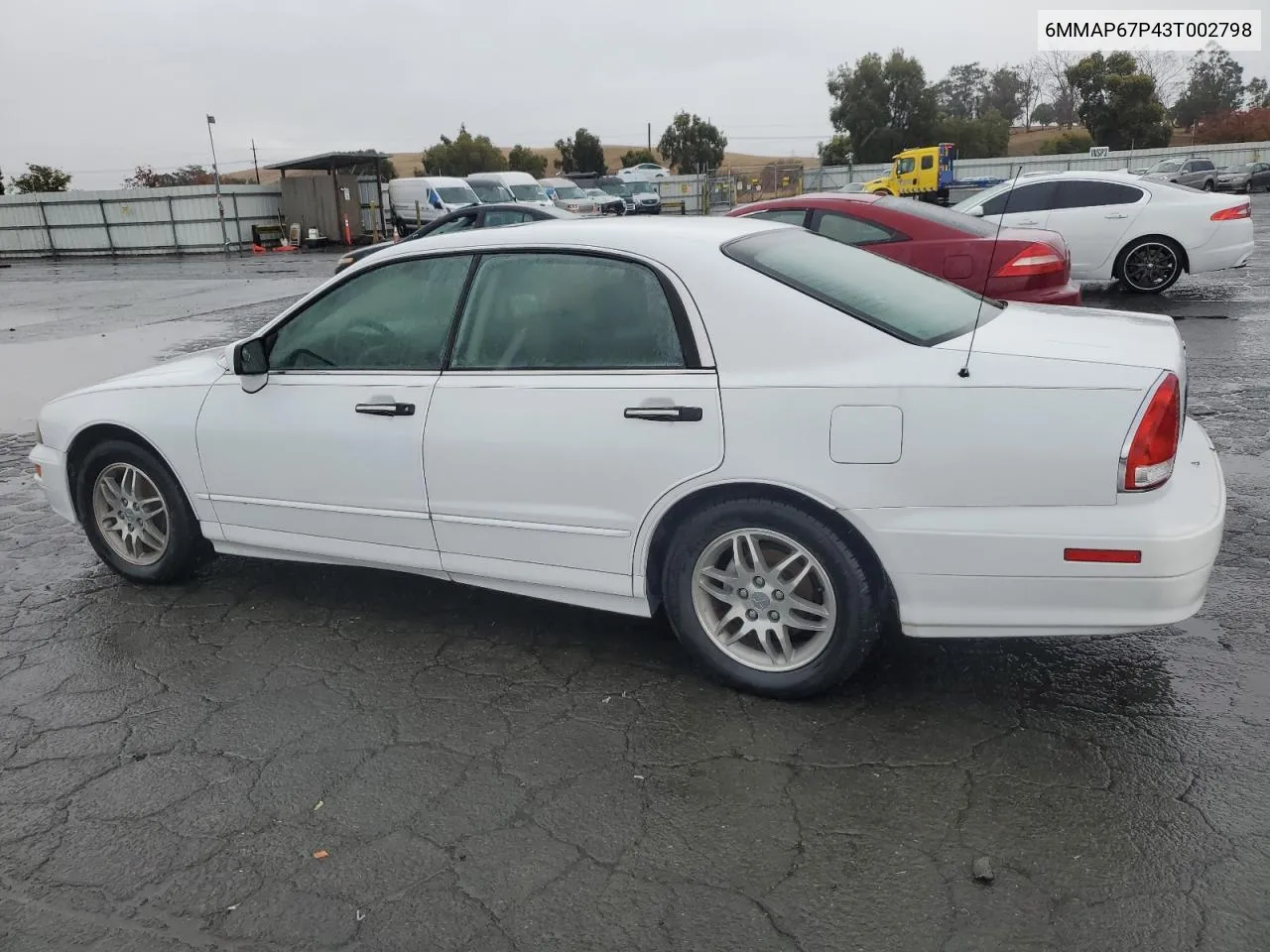 2003 Mitsubishi Diamante Ls VIN: 6MMAP67P43T002798 Lot: 80368974