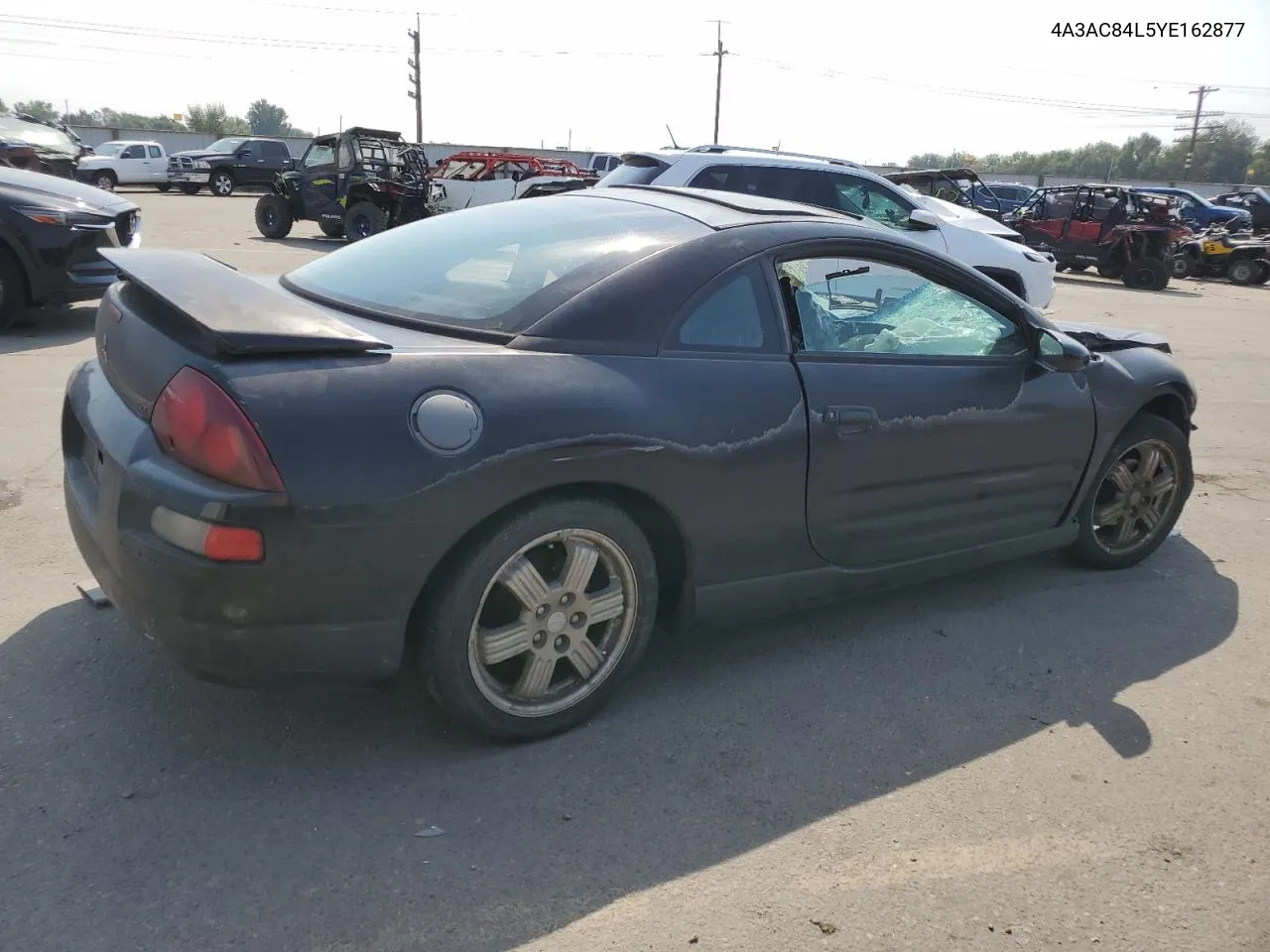 2000 Mitsubishi Eclipse Gt VIN: 4A3AC84L5YE162877 Lot: 65688814