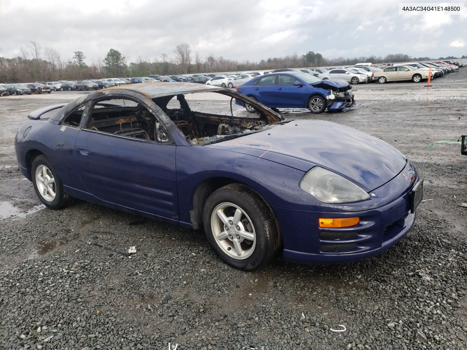 2001 Mitsubishi Eclipse Rs VIN: 4A3AC34G41E148500 Lot: 43552254