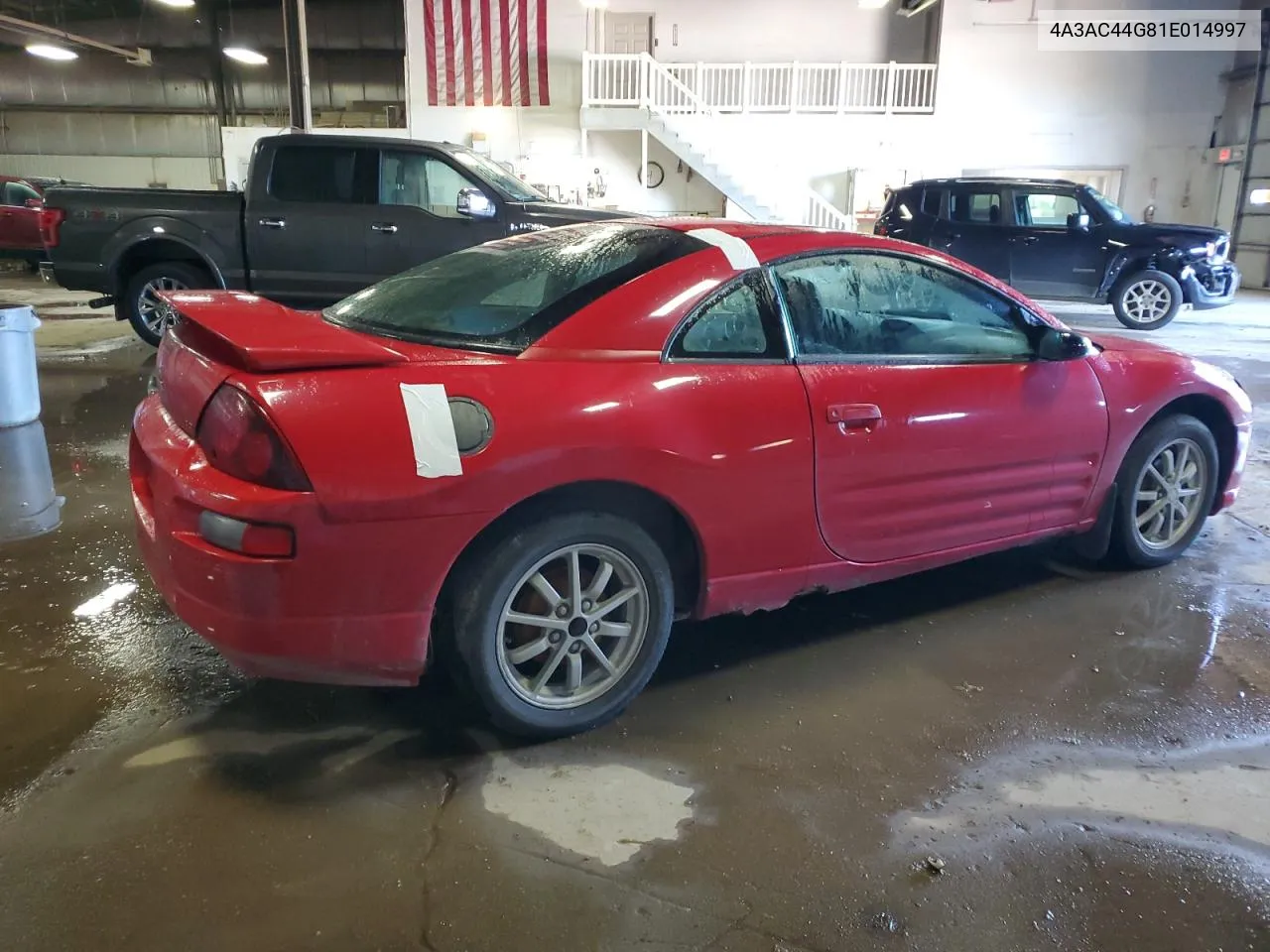 2001 Mitsubishi Eclipse Gs VIN: 4A3AC44G81E014997 Lot: 57211254