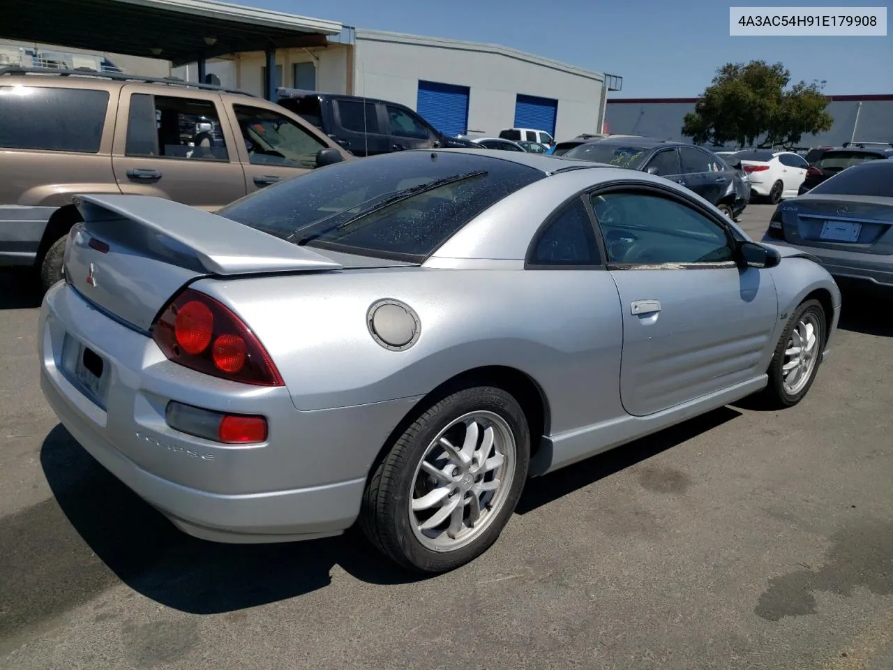 2001 Mitsubishi Eclipse Gt VIN: 4A3AC54H91E179908 Lot: 62297754