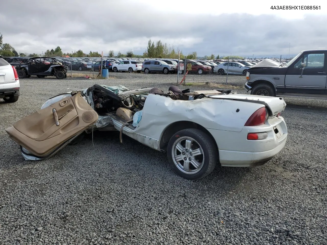 2001 Mitsubishi Eclipse Spyder Gt VIN: 4A3AE85HX1E088561 Lot: 72269894