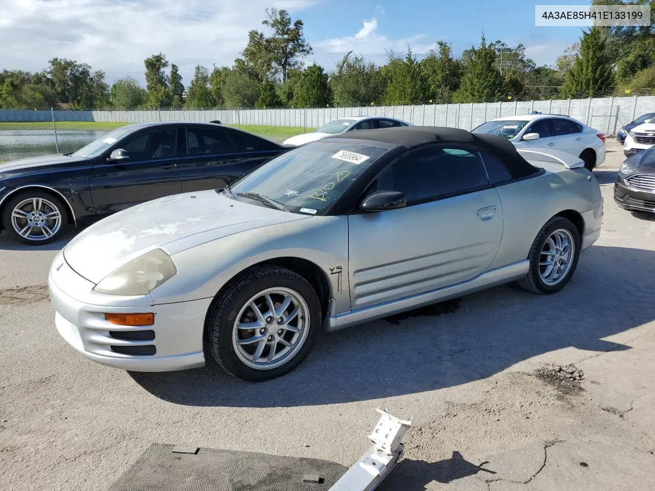 2001 Mitsubishi Eclipse Spyder Gt VIN: 4A3AE85H41E133199 Lot: 76689964