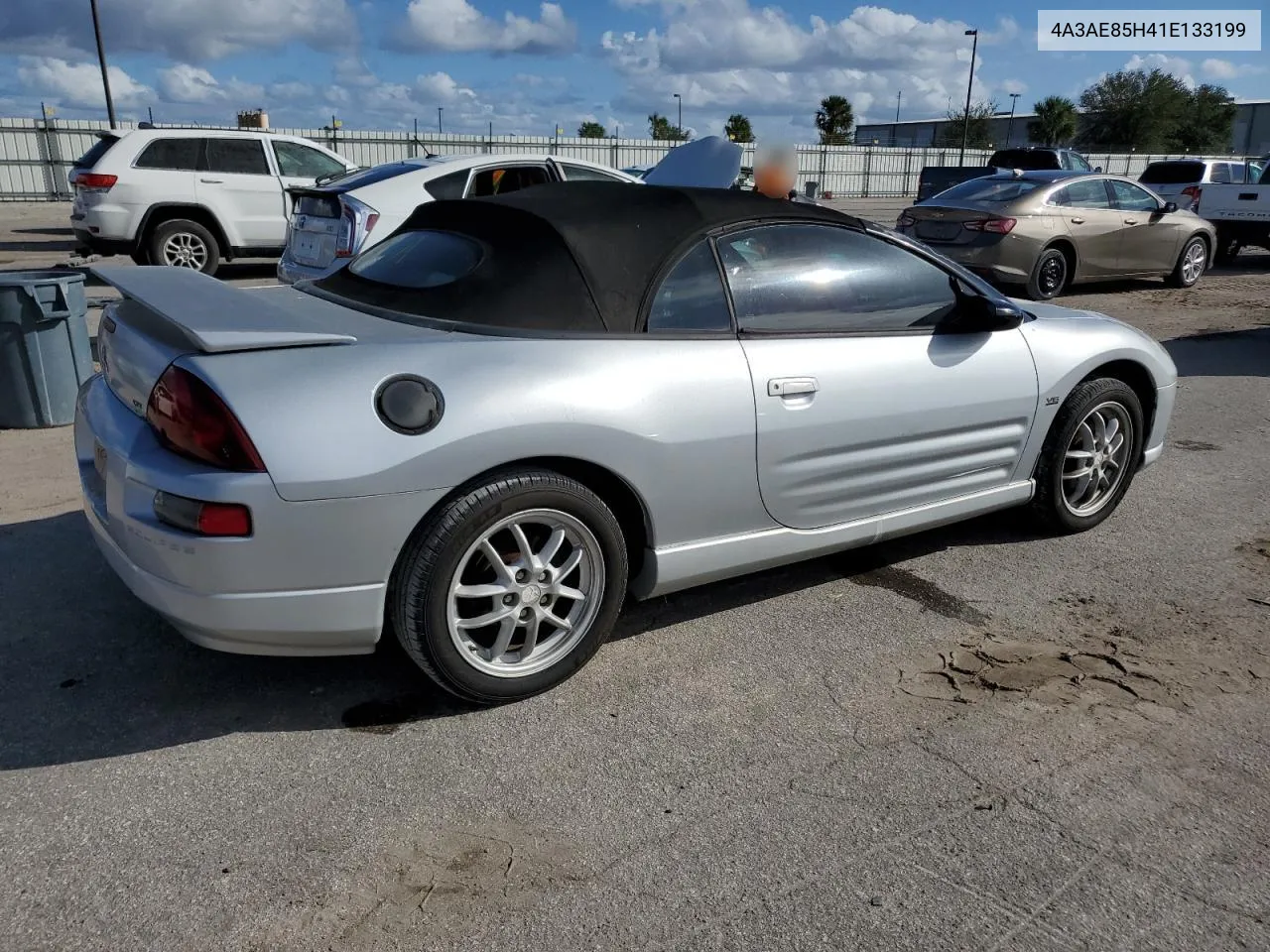 2001 Mitsubishi Eclipse Spyder Gt VIN: 4A3AE85H41E133199 Lot: 76689964