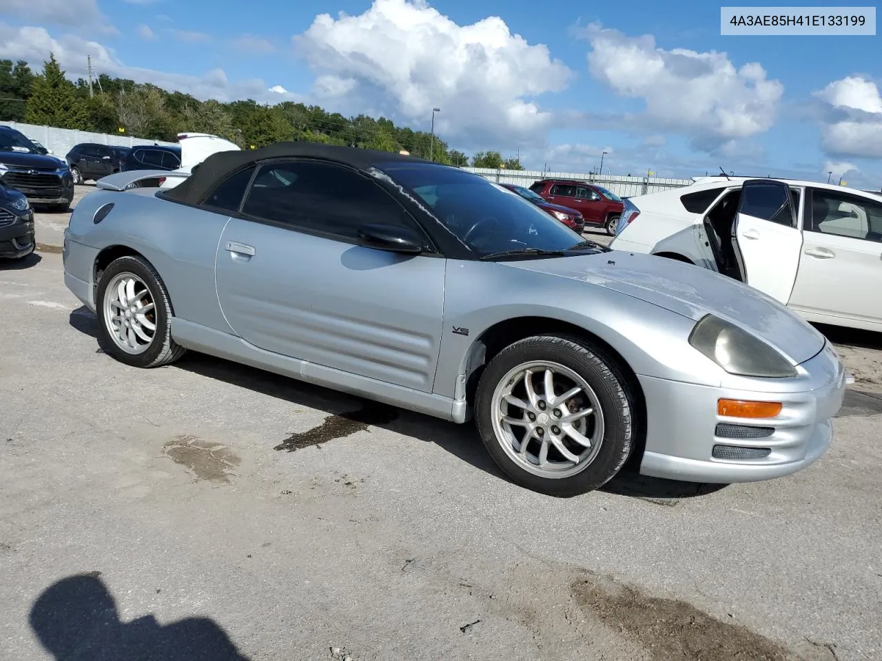 2001 Mitsubishi Eclipse Spyder Gt VIN: 4A3AE85H41E133199 Lot: 76689964