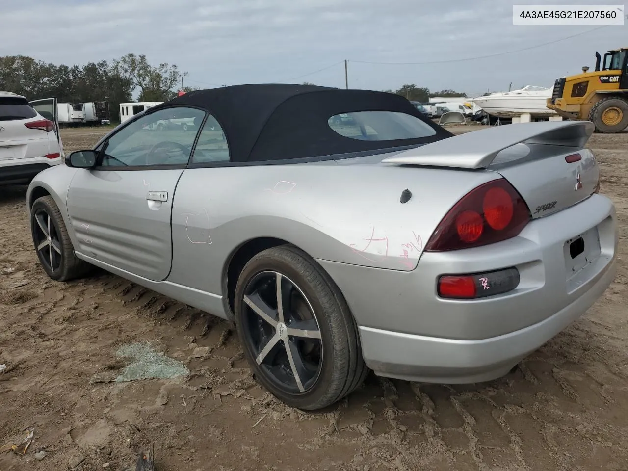 2001 Mitsubishi Eclipse Spyder Gs VIN: 4A3AE45G21E207560 Lot: 79057054