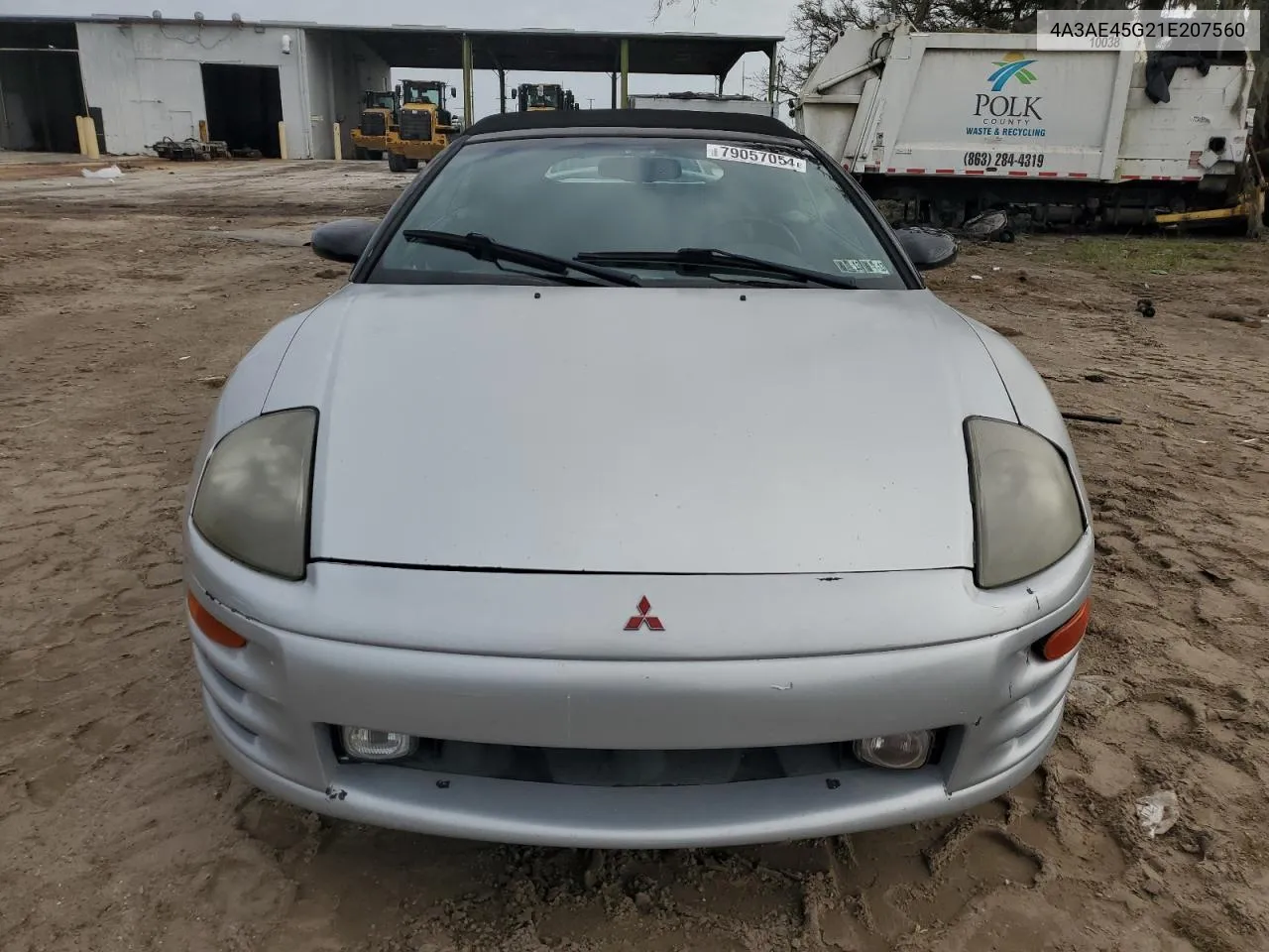 2001 Mitsubishi Eclipse Spyder Gs VIN: 4A3AE45G21E207560 Lot: 79057054