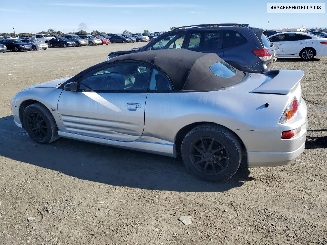 2001 Mitsubishi Eclipse Spyder Gt VIN: 4A3AE55H01E003998 Lot: 80507194