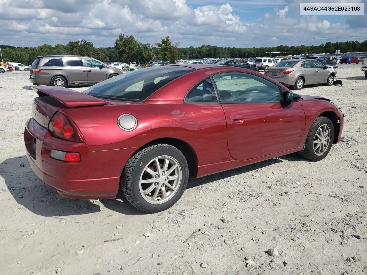 2002 Mitsubishi Eclipse Gs VIN: 4A3AC44G62E023103 Lot: 72240954