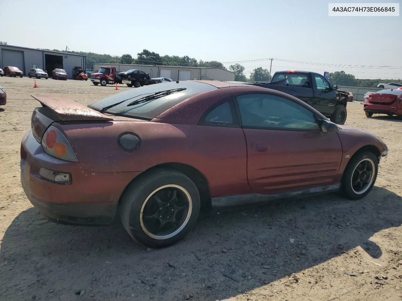 2003 Mitsubishi Eclipse Gts VIN: 4A3AC74H73E066845 Lot: 65916334