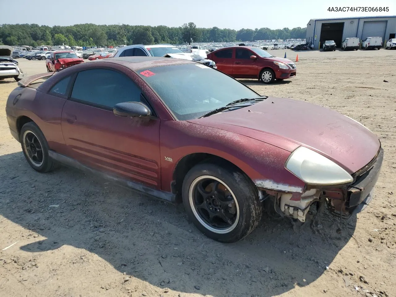 2003 Mitsubishi Eclipse Gts VIN: 4A3AC74H73E066845 Lot: 65916334