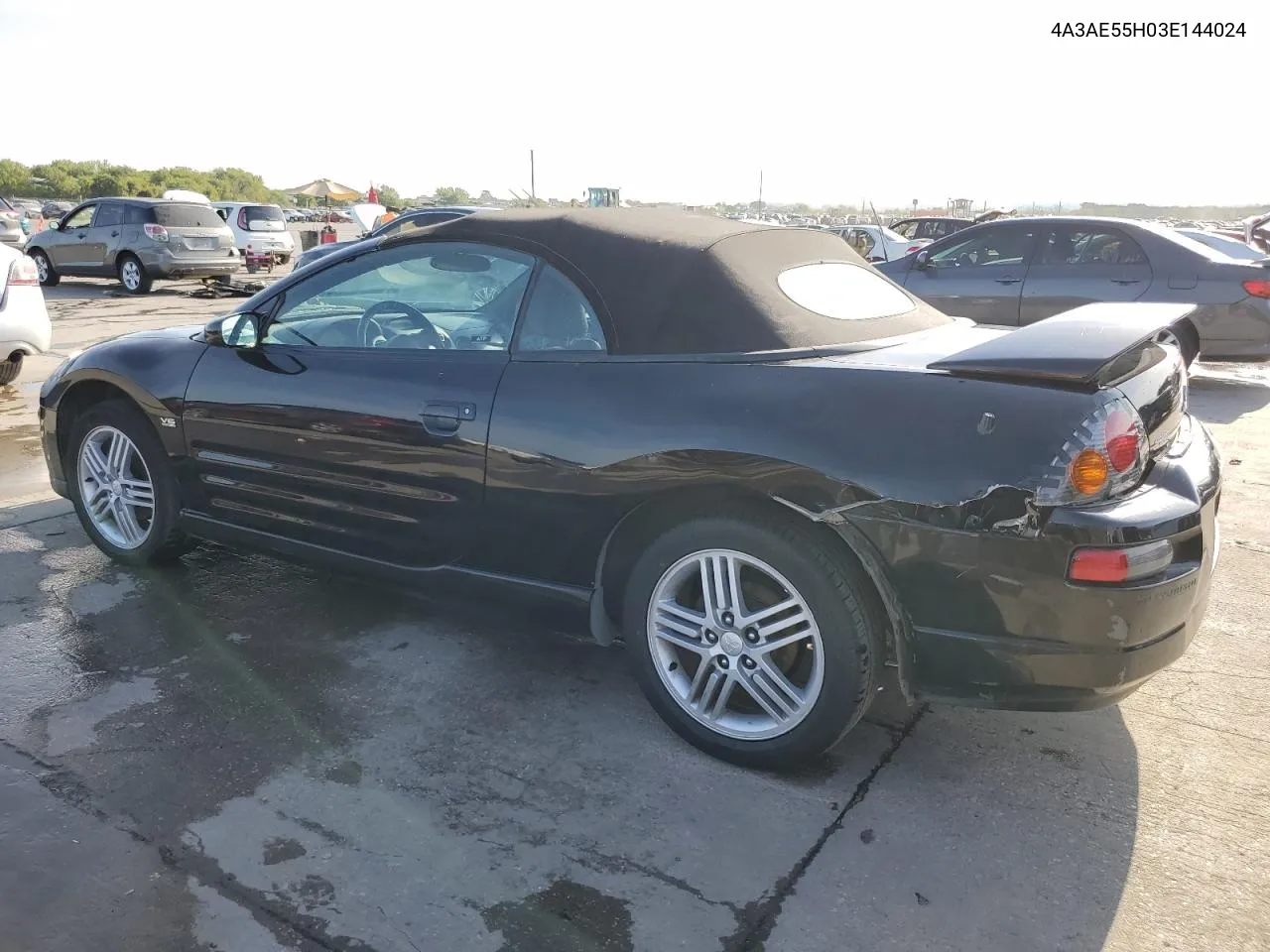 4A3AE55H03E144024 2003 Mitsubishi Eclipse Spyder Gt