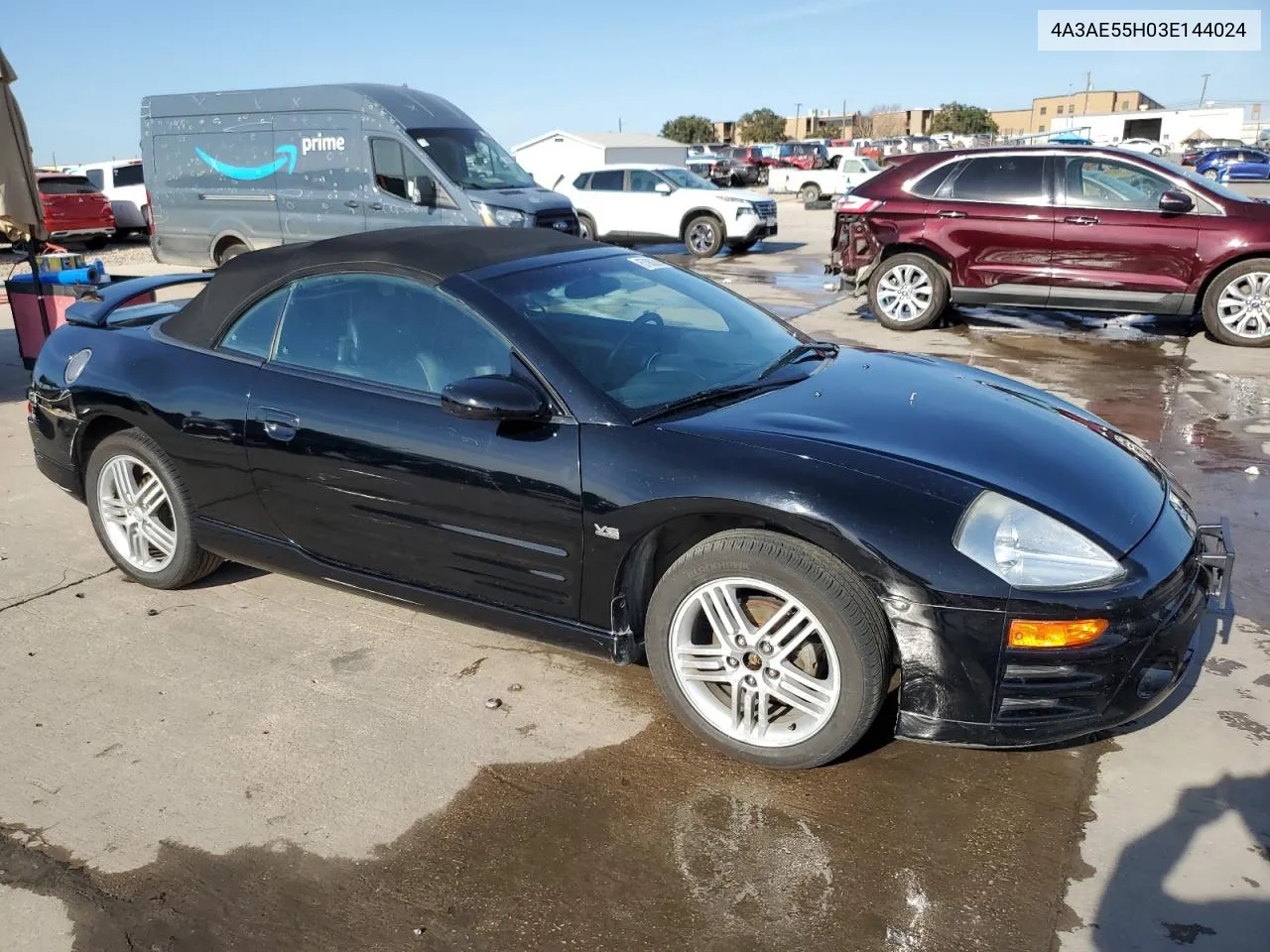 2003 Mitsubishi Eclipse Spyder Gt VIN: 4A3AE55H03E144024 Lot: 67062614