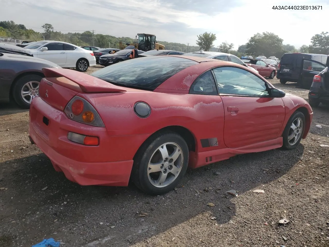 2003 Mitsubishi Eclipse Gs VIN: 4A3AC44G23E013671 Lot: 69286664