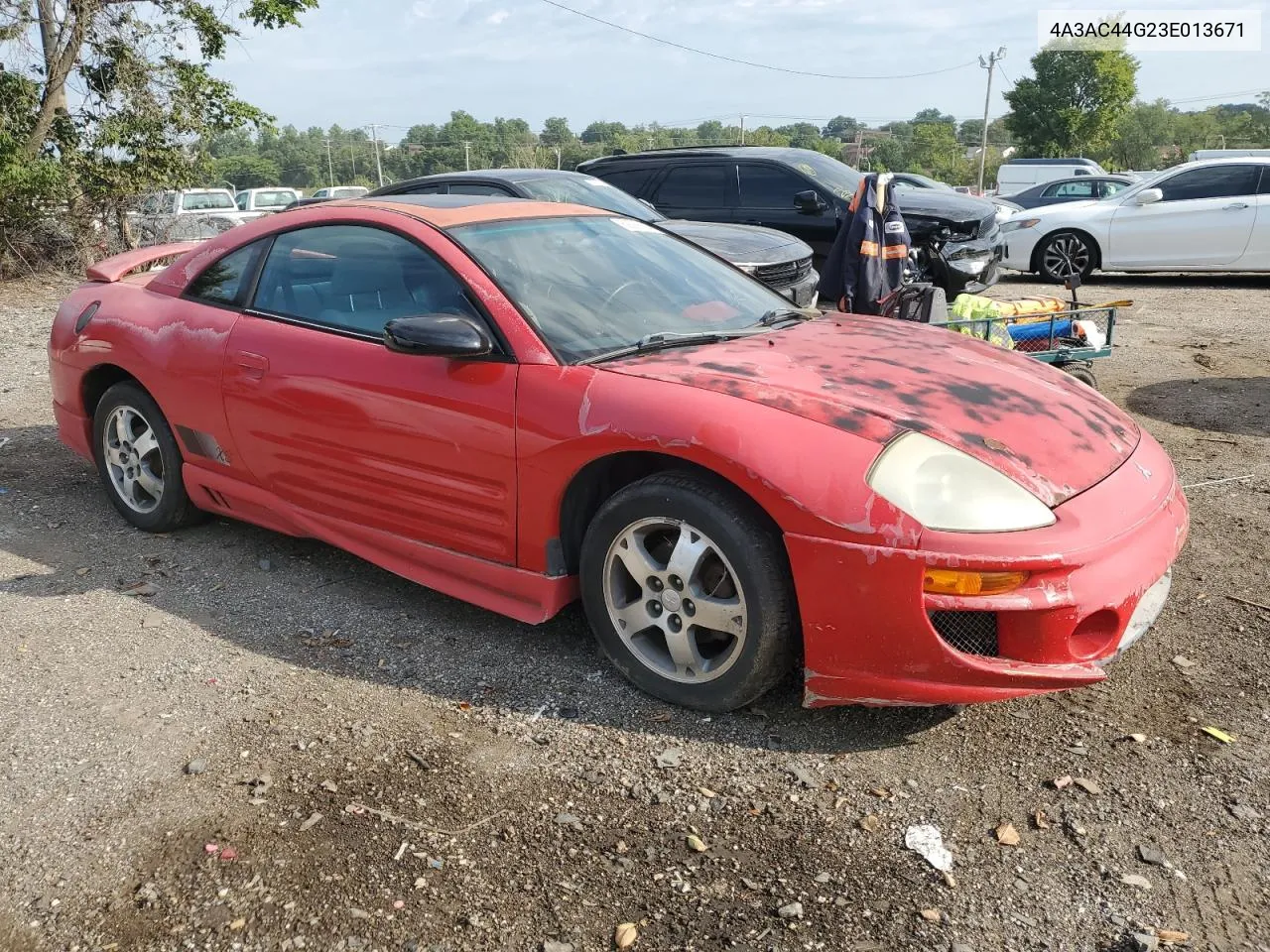 2003 Mitsubishi Eclipse Gs VIN: 4A3AC44G23E013671 Lot: 69286664