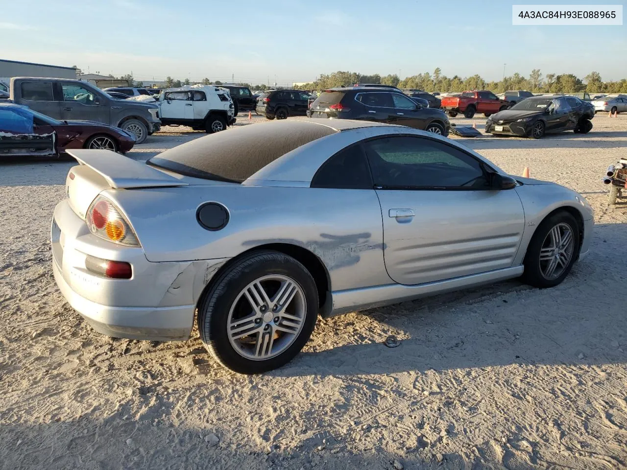 2003 Mitsubishi Eclipse Gt VIN: 4A3AC84H93E088965 Lot: 76821604