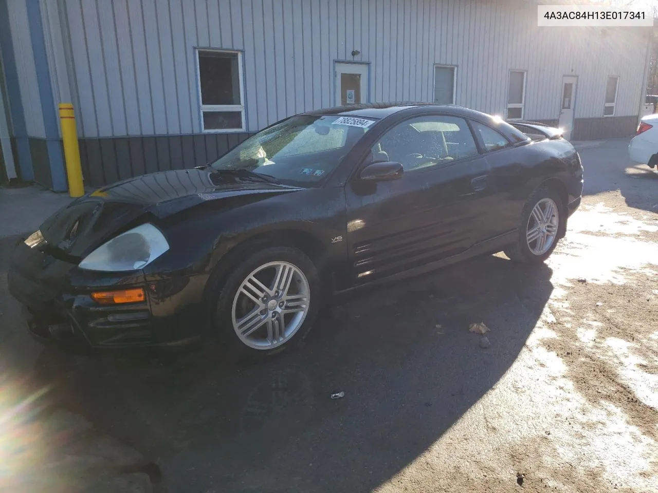 2003 Mitsubishi Eclipse Gt VIN: 4A3AC84H13E017341 Lot: 78825894