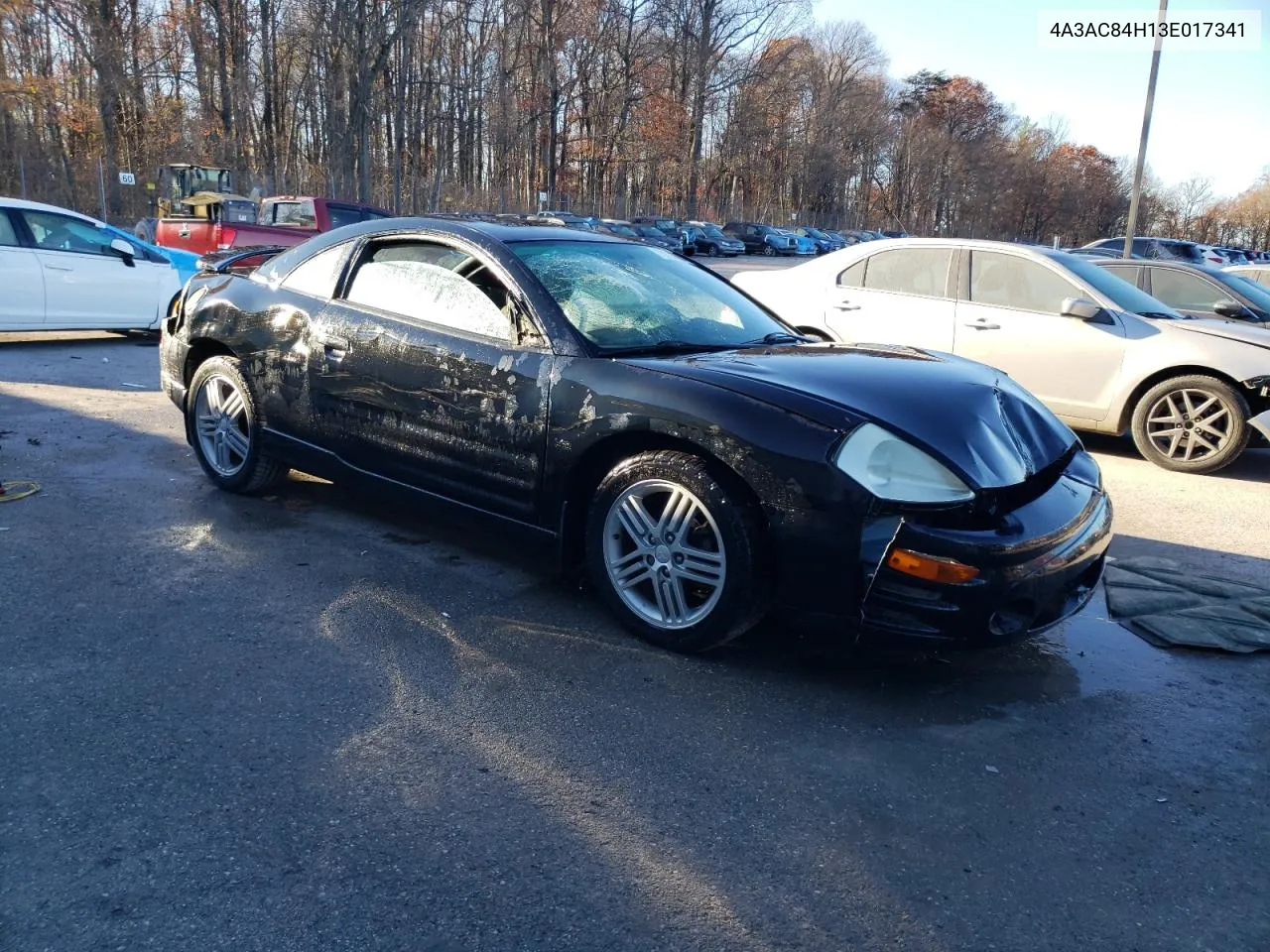 2003 Mitsubishi Eclipse Gt VIN: 4A3AC84H13E017341 Lot: 78825894