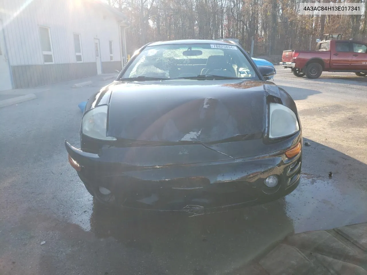 2003 Mitsubishi Eclipse Gt VIN: 4A3AC84H13E017341 Lot: 78825894