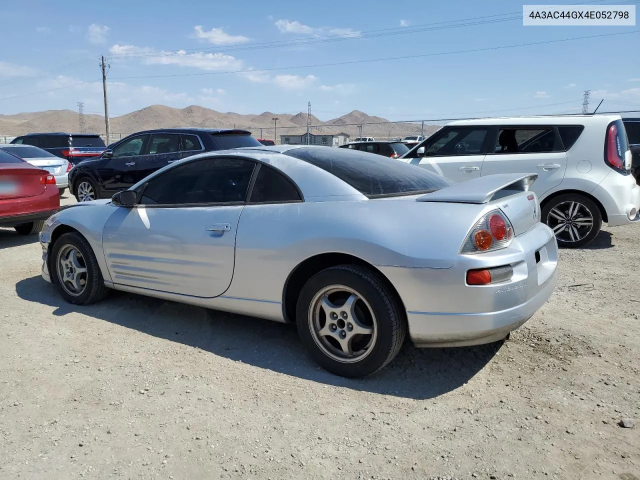 2004 Mitsubishi Eclipse Gs VIN: 4A3AC44GX4E052798 Lot: 62481394