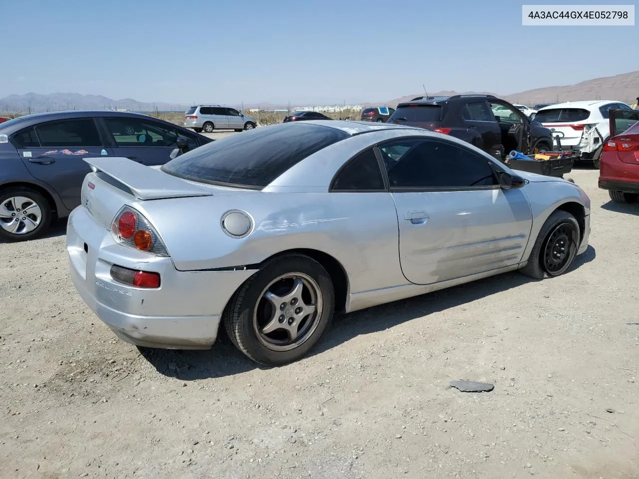 2004 Mitsubishi Eclipse Gs VIN: 4A3AC44GX4E052798 Lot: 62481394