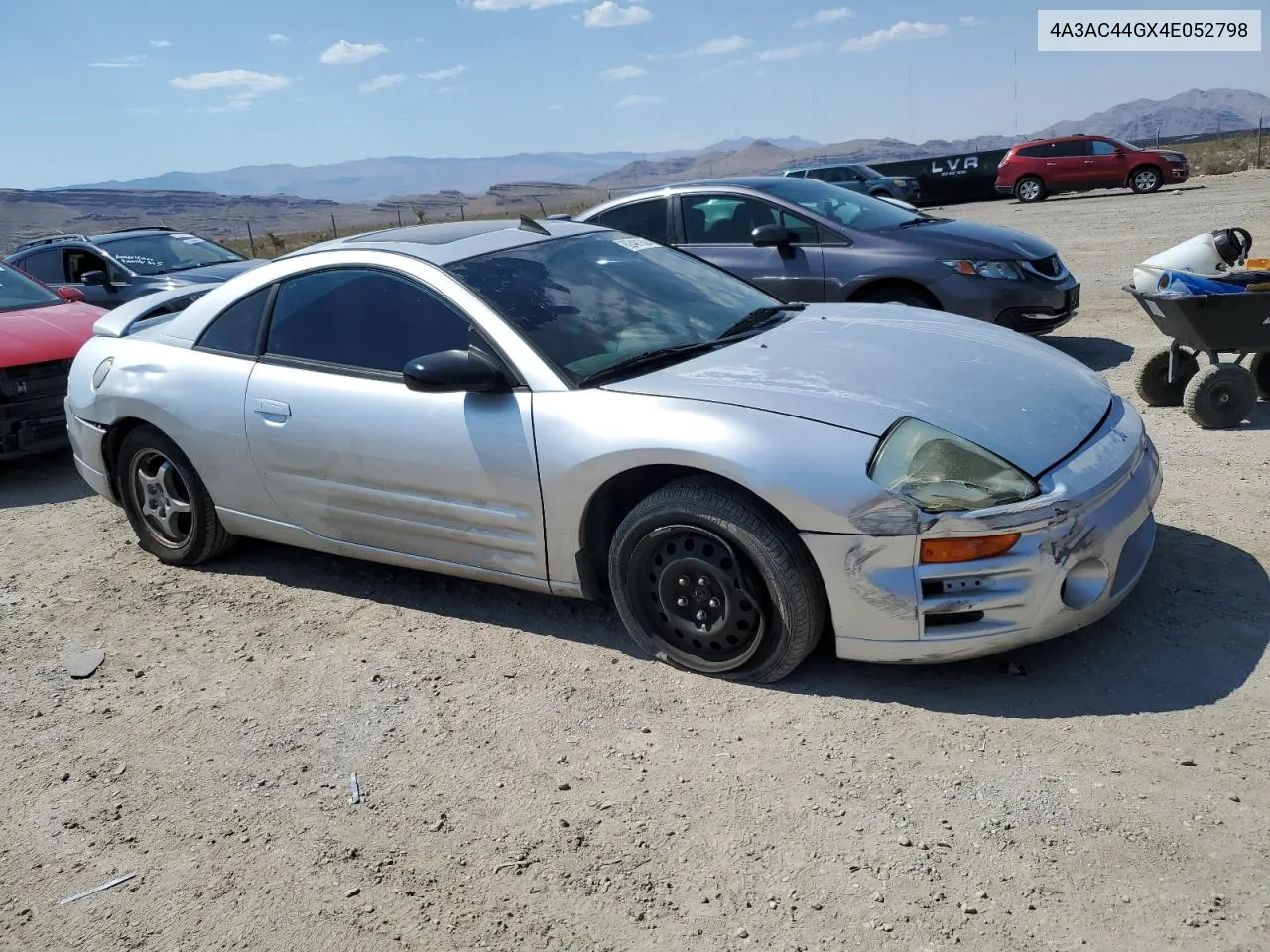 2004 Mitsubishi Eclipse Gs VIN: 4A3AC44GX4E052798 Lot: 62481394