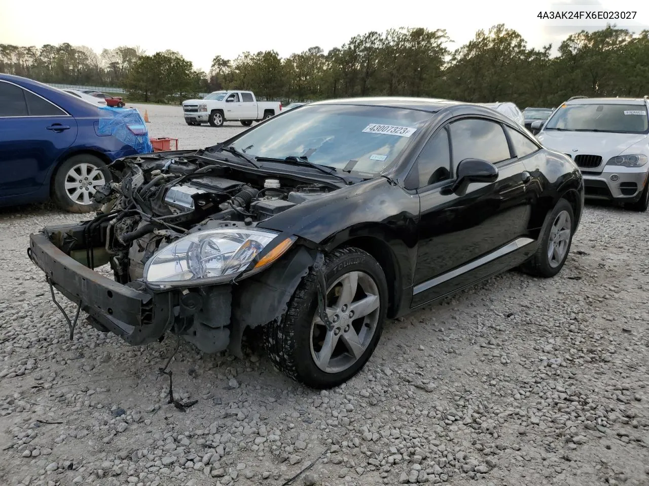 2006 Mitsubishi Eclipse Gs VIN: 4A3AK24FX6E023027 Lot: 51811414